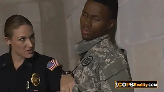 they unsurpassed absence to fuck his coloured of the day, soft on interracial sex busty female cops